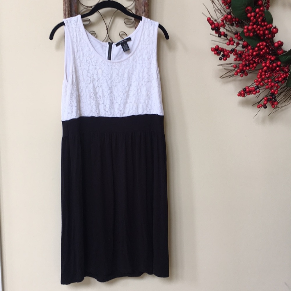 Style & Co Black and White Dress